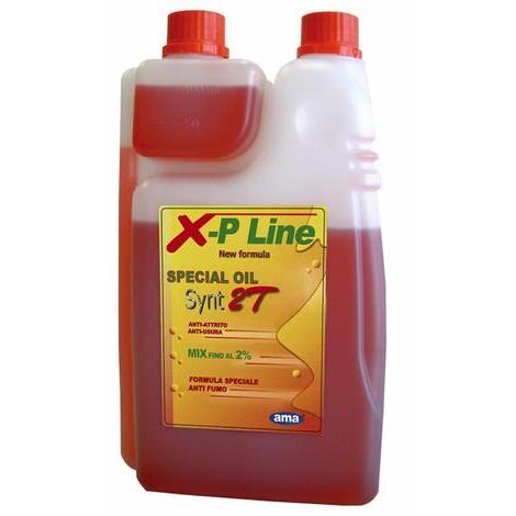 Olio per lubrificazione motori 2T, per miscela al 2% X-P Line