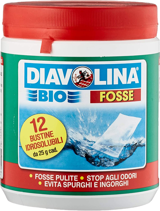 Disincrostante Diavolina Bio Fosse 12 Bustine