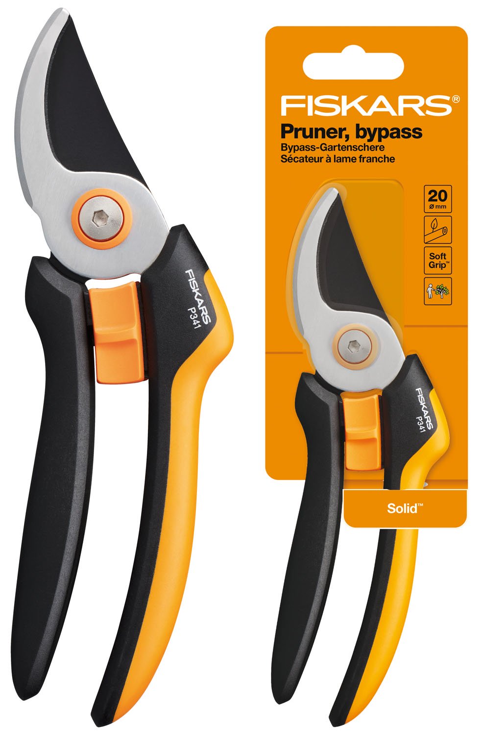 FORBICI DA POTA BY-PASS cm 21 Fiskars P341