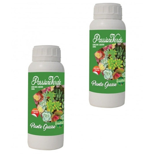 Concime liquido per Piante Grasse, Fertilizzante specifico piante succulente 500 gr