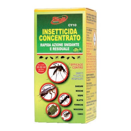 Insetticida Concentrato CY10 Sigill, 250 ml. da diluire in acqua